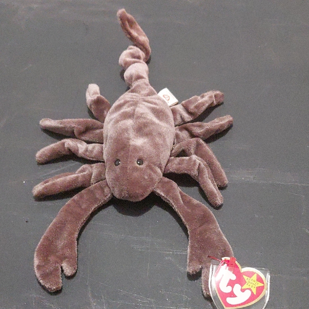 Ty Brown Plush Scorpion